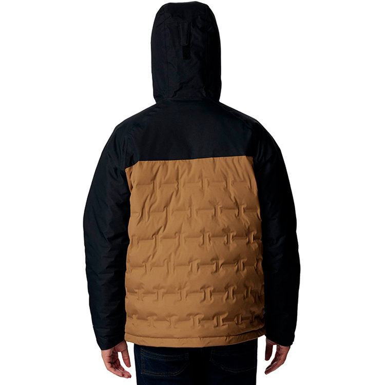 Geacă pt Barbati Columbia Grand Trek II Down Hooded Jacket XL Negru cu maro photo 3